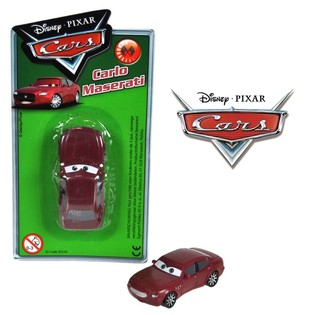 DISNEY CARS CARLO MASERATI BIL P&Aring; KORT (12 stk.)