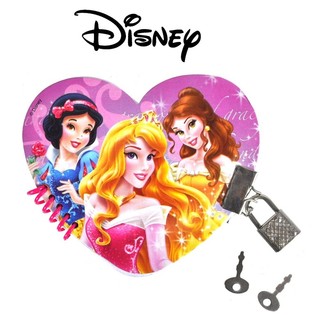 DISNEY PRINSESSER DAGBOG MED LÅS (10 stk.)
