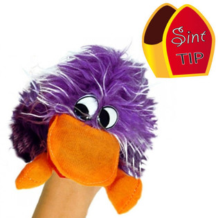 PLYS H&Aring;NDDUKKE / CRAZY BIRD (12 stk.)
