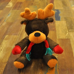 Plys Rensdyr Rudolf Jul 20 cm (7 stk.)