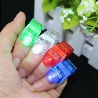 LED-FINGERLYS 4 DELE (12 stk.)