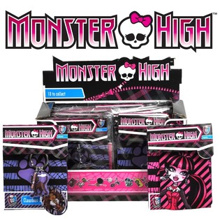 MATTEL MONSTER HIGH - MIX AF ACCESSOIRES I DISPLAY (16 stk.)