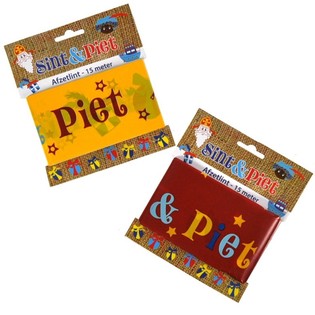 AFSPÆRRINGSBÅND SINTERKLAAS - 15 METER (12 stk.)