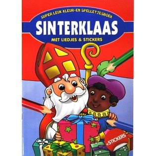 Sinterklaas Male- og Aktivitetsbog (10 stk.)