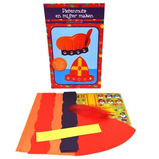Gør-det-selv Sinterklaas Sæt til Hat og Mitra (12 stk.)