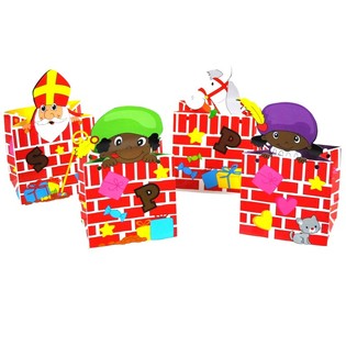 S&aelig;t med 4 Sinterklaas Sliksk&aring;le (12 s&aelig;t)