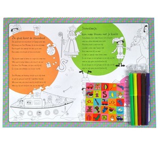 14-delt Sinterklaas / Sankt Nikolaus Spises&aelig;t (12 stk.)