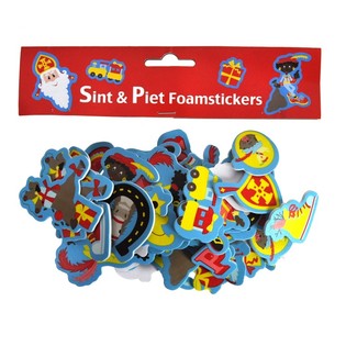 60 Sinterklaas & Piet Skumklisterm&aelig;rker (3 s&aelig;t)