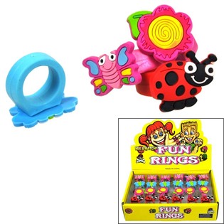 B&oslash;rneringe i Display - Model Insekter (24 stk.)