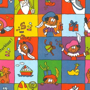 *** BEGRÆNSET PARTI *** MEGA RULLE SINTERKLAAS GAVEPAPIR 250 METER !!!