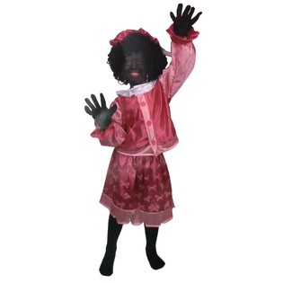 Piet-kostume til piger - St&oslash;rrelse 128