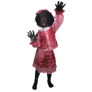 Piet-kostume til piger - St&oslash;rrelse 110