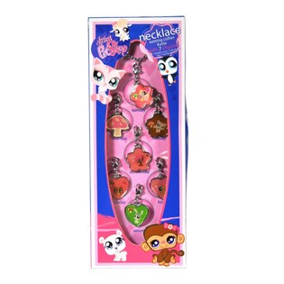 Littlest Pet Shop Halsk&aelig;de med 7 vedh&aelig;ng (20 stk.)