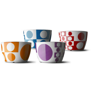 MENU - VERNER PANTON 4-delt Skålesæt 12 cm (1 stk.)
