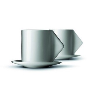 MENU - Espressokopper Bone China Sæt med 2 stk (1 sæt)