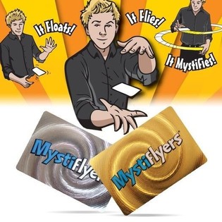 MYSTIFLYERS / SV&AElig;VENDE KORT TRYLLETRICK (10 stk.)