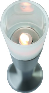 PATENT - Olielampe Slimline 18,5 cm (1 stk.)