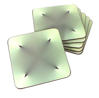 Joseph Joseph Cross 3D Bordskånere / Glasbrikker - Sæt med 6 stk (1 sæt)