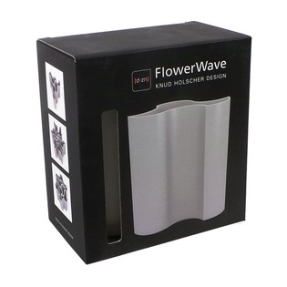 D-ZN - Blomstervase FLOWERWAVE - Hvid (1 stk.)