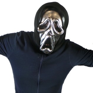 SCREAM MASKE SKINNENDE (5 stk.)