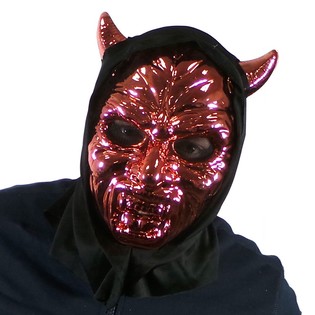 SKINNENDE DJ&AElig;VLEMASKE (6 stk.)