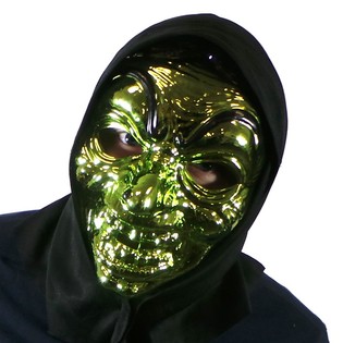 HEKSEMASKE SKINNENDE (6 stk.)