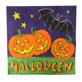 20-pak Servietter - Model: Halloween (6 s&aelig;t)