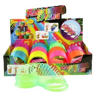 NEON TRAPPEFJEDER (12 stk.)