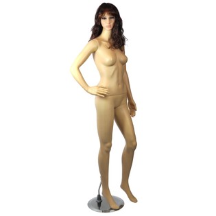 Mannequindukke Dame &ndash; Model: Brunette (1 stk.)
