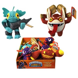 Skylanders plysdyr med lyd i display (12 stk.)