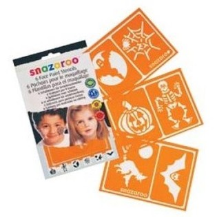 SNAZAROO - 6 Ansigtsmalingsskabeloner (12 stk.)