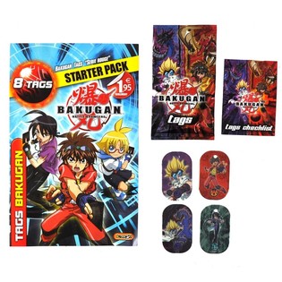 BAKUGAN - Startpakke 8 Tags (100 stk.)