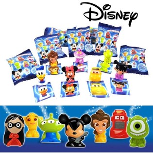 Disney Wikkeez Figurer + Klisterm&aelig;rke i Blindbag (300 stk.)