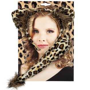 LEOPARD S&AElig;T - DIADEM OG HALE (6 stk.)