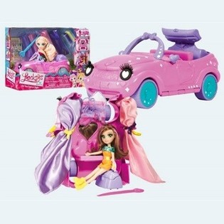 LOCKSIES Cabriolet 2-i-1 Leget&oslash;jsbil