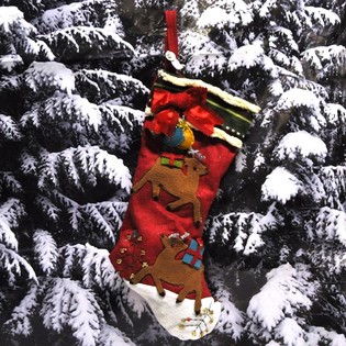 LUKSUS JULESTRØMPER (4 stk.)