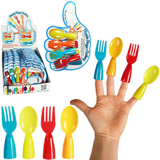 4-DELT FINGERBESTIK P&Aring; KORT (24 stk.)