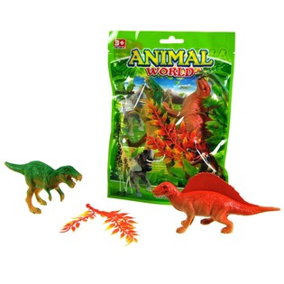 ANIMAL WORLD / DINOSAURUS LEGES&AElig;T (12 stk.)