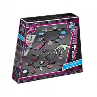 MONSTER HIGH LAV SELV CHARM-ARMB&Aring;ND (6 stk.)