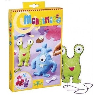 MONSTRIES 2 - LAV DOBBELTSIDEDE FILTMONSTRE (6 stk.)