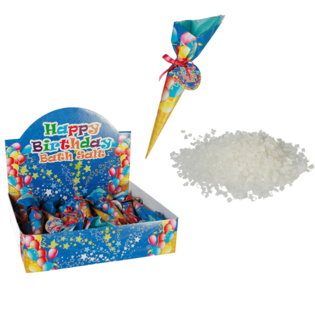 HAPPY BIRTHDAY BADSALT I DISPLAY (24 stk.)