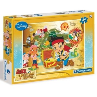 Clementoni Puslespil Disney Jake 100 Brikker (6 stk.)