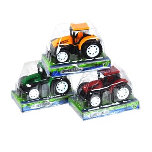 Traktor p&aring; Blister 9 cm (12 stk.)