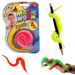 MAGISK TWISTY WORM PÅ KORT (12 stk.)