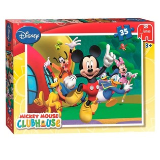 Jumbo Disney Mickey Mouse Clubhouse Hopper Puslespil 35 Brikker (3 stk.)