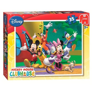 Jumbo Disney Puslespil Mickey Mouse Clubhouse Gruppebillede 35 Brikker (5 stk.)