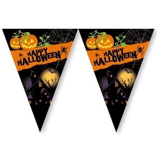 Flagranke Happy Halloween - 2,3 Meter (6 stk.)