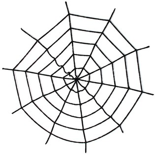 MEGA EDDERKOPPEV&AElig;V 150 CM (6 stk.)