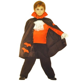 Dracula Kostume til Børn - Str. 110