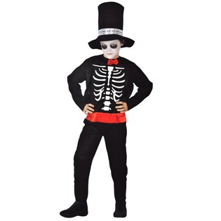 SKELETKOSTUME TIL B&Oslash;RN - STR. 110